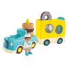 Playmobil JUNIOR: Crazy Donut Truck with Stacking and Sorting Feature