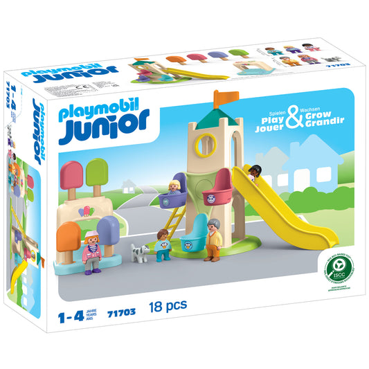 Playmobil JUNIOR: Adventure Tower with Ice Cream