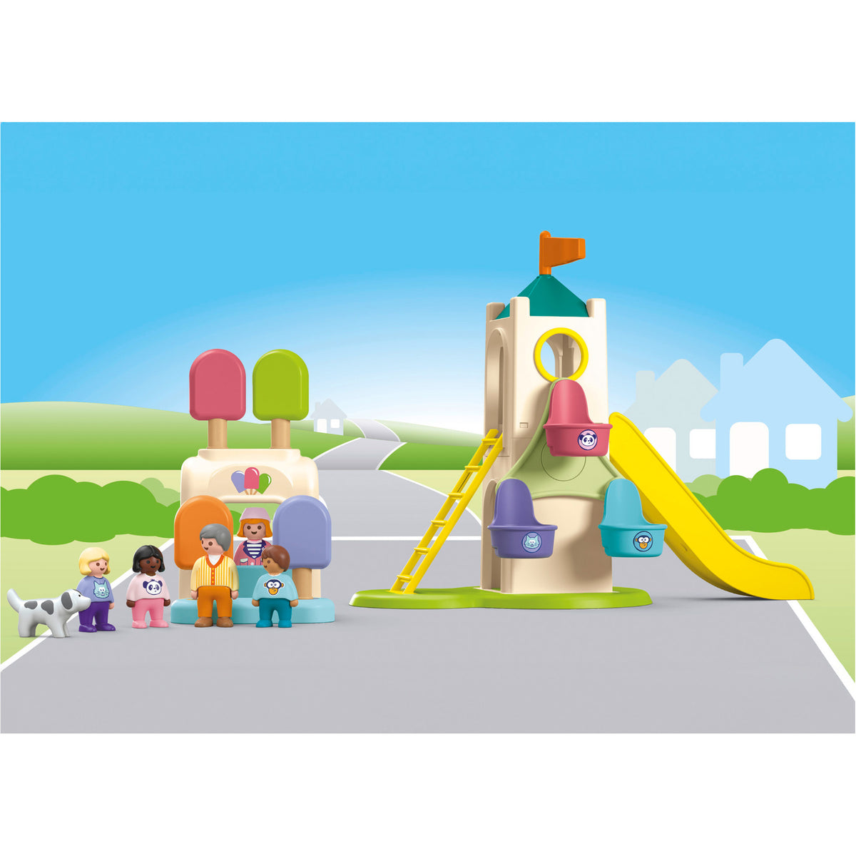 Playmobil JUNIOR: Adventure Tower with Ice Cream