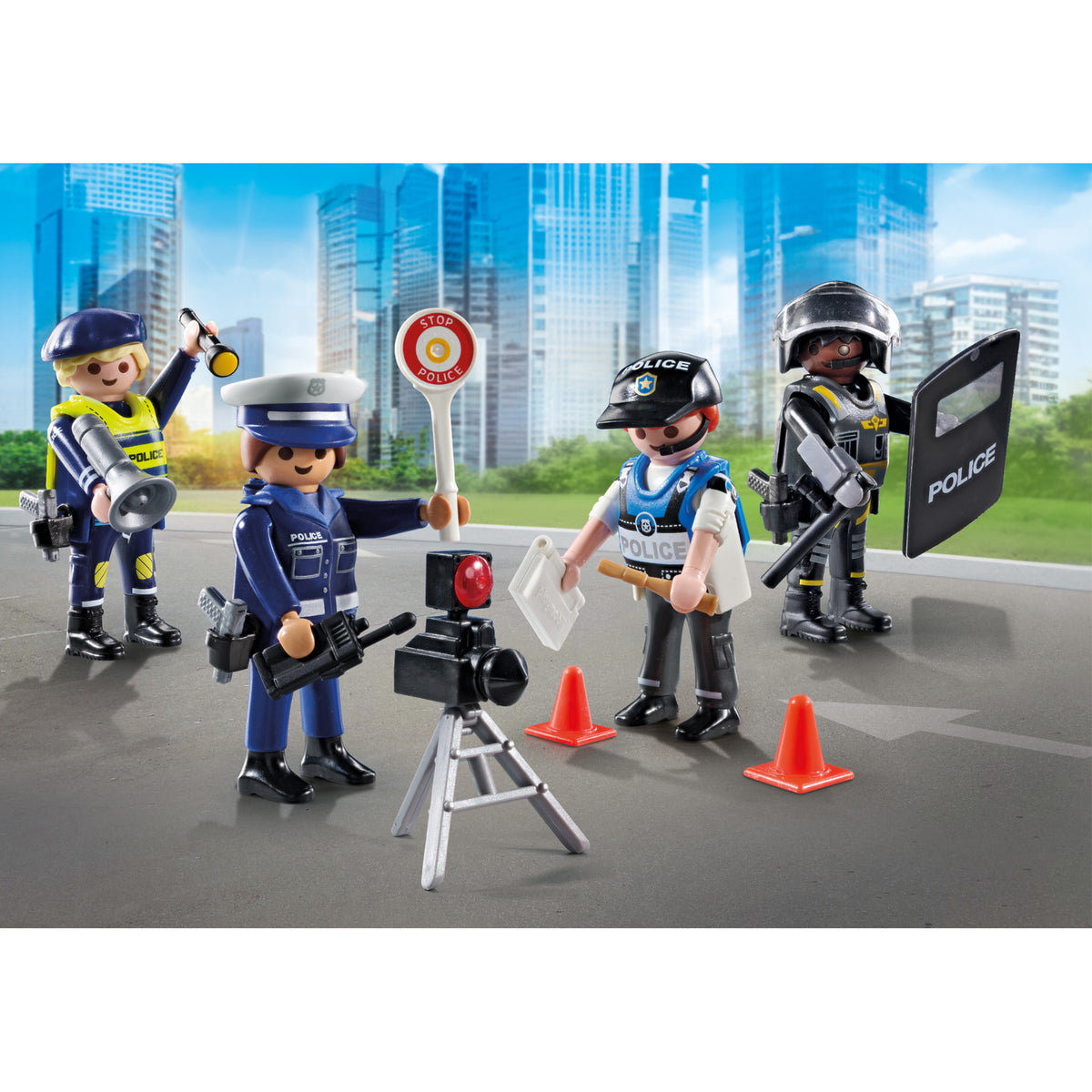 Playmobil Police Figures Set