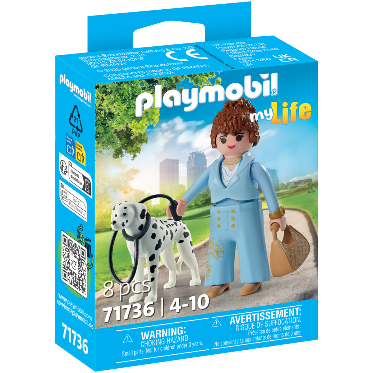 Playmobil Manager with Dalmatian