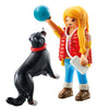 Playmobil Woman with Mountain Dog