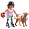 Playmobil Skater with Retriever