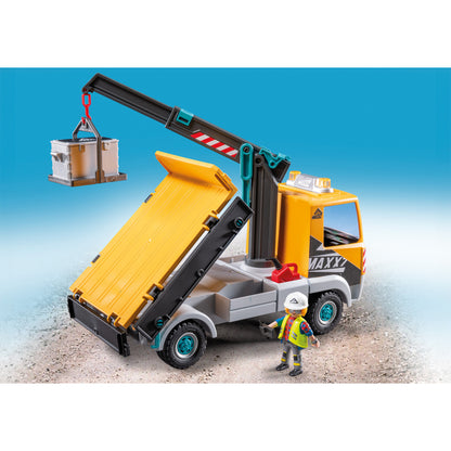 Playmobil Construction Truck with Crane