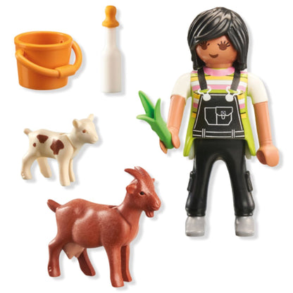 Playmobil Woman with Goats