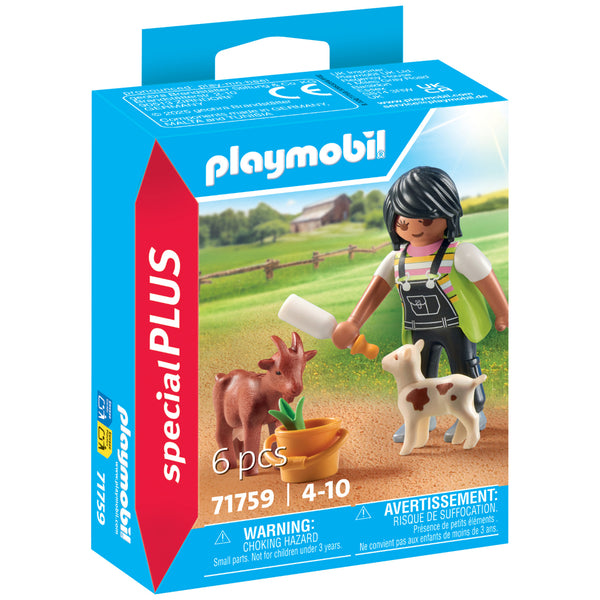 Playmobil Woman with Goats