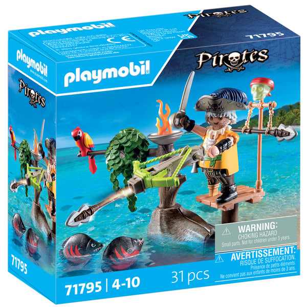 Playmobil Pirate with Ballista