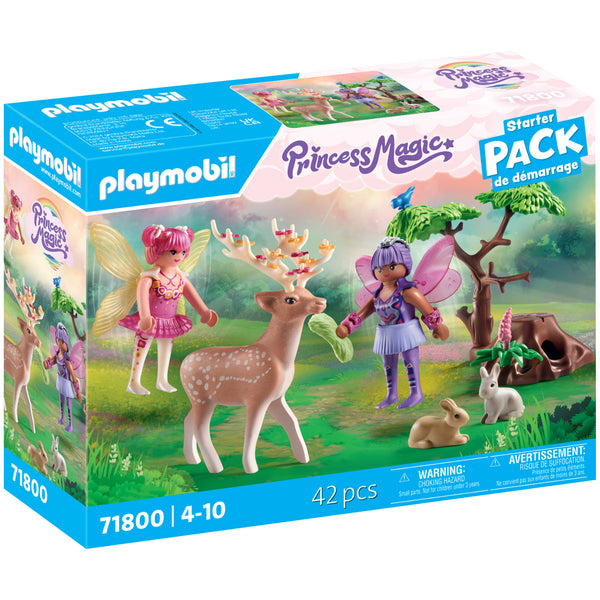 Playmobil Starter Pack Fairies with Forest Animals