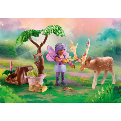Playmobil Starter Pack Fairies with Forest Animals