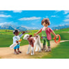 Playmobil Farmer with Calf