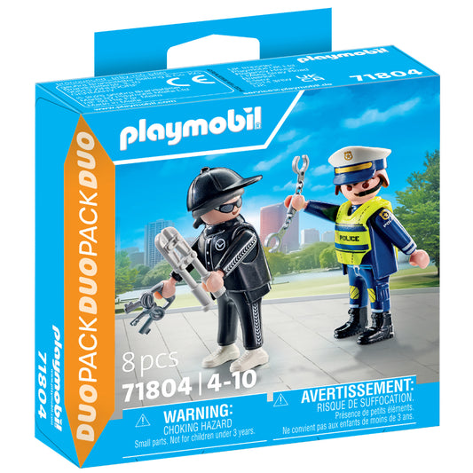 Playmobil Policeman and Burglar