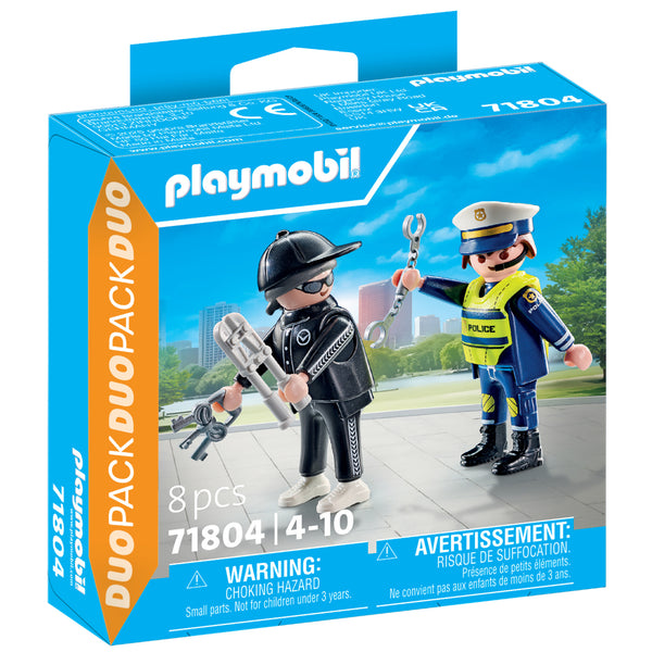 Playmobil Policeman and Burglar