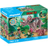 Playmobil Triceratops Family