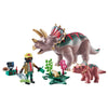 Playmobil Triceratops Family
