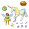 Playmobil Collectible Unicorn Rainbow Flower with Fairy