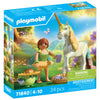 Playmobil Collectible Unicorn Rainbow Flower with Fairy