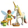 Playmobil Collectible Unicorn Rainbow Flower with Fairy