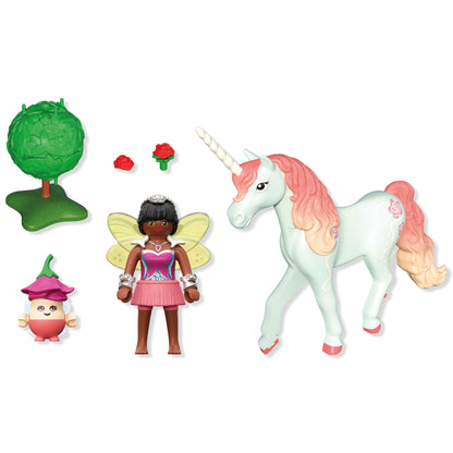 Playmobil Collectible Unicorn Sky Rose with Fairy