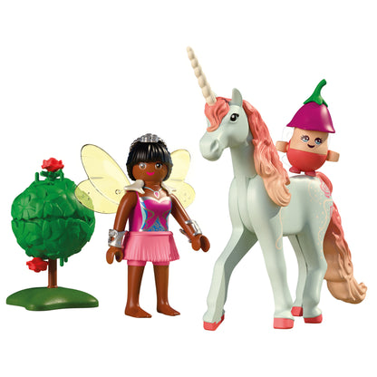 Playmobil Collectible Unicorn Sky Rose with Fairy