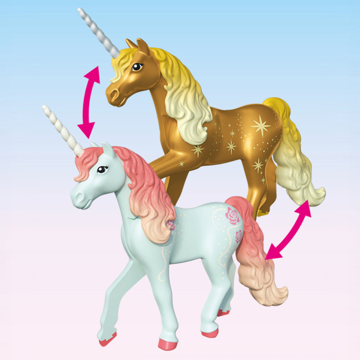 Playmobil Collectible Unicorn Sky Rose with Fairy
