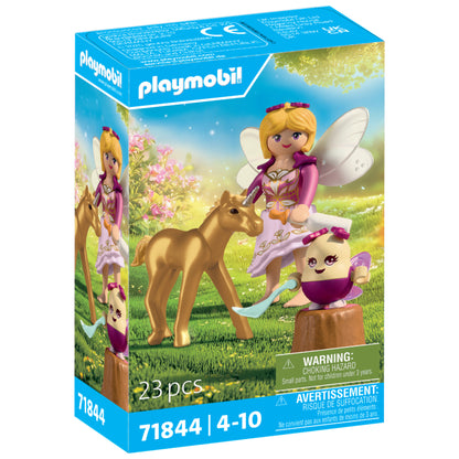 Playmobil Golden Unicorn Foal with Fairy