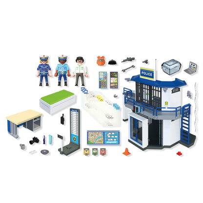 Playmobil Police Station with Investigation Room