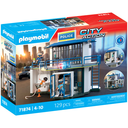 Playmobil Police Station with Investigation Room