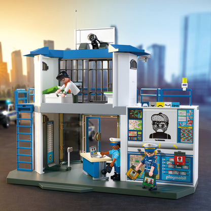 Playmobil Police Station with Investigation Room