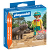 Playmobil DuoPack Ranger with Rhino