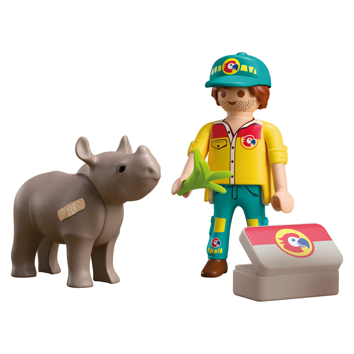 Playmobil DuoPack Ranger with Rhino