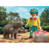 Playmobil DuoPack Ranger with Rhino