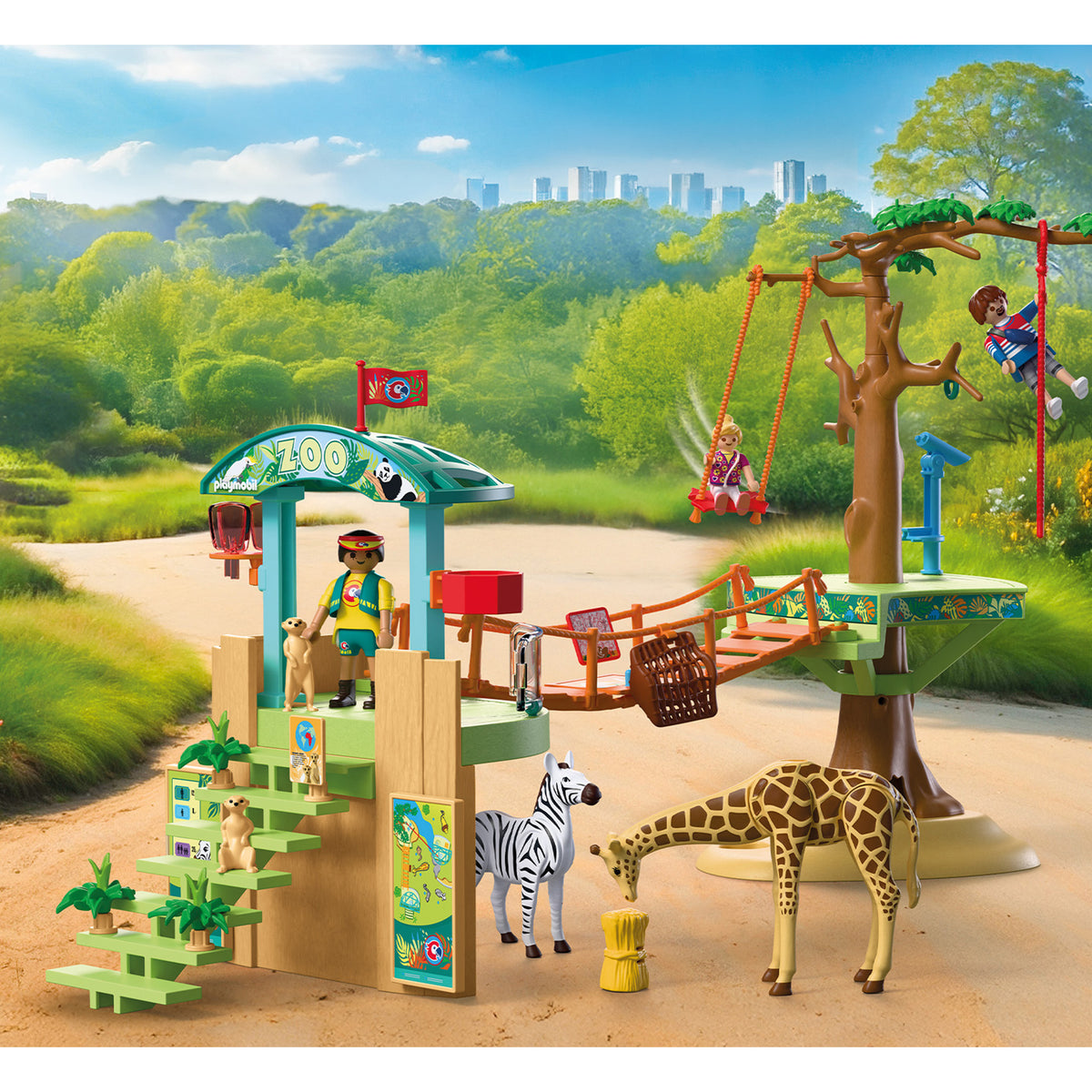 Playmobil Zoo Wilderness Climbing Park