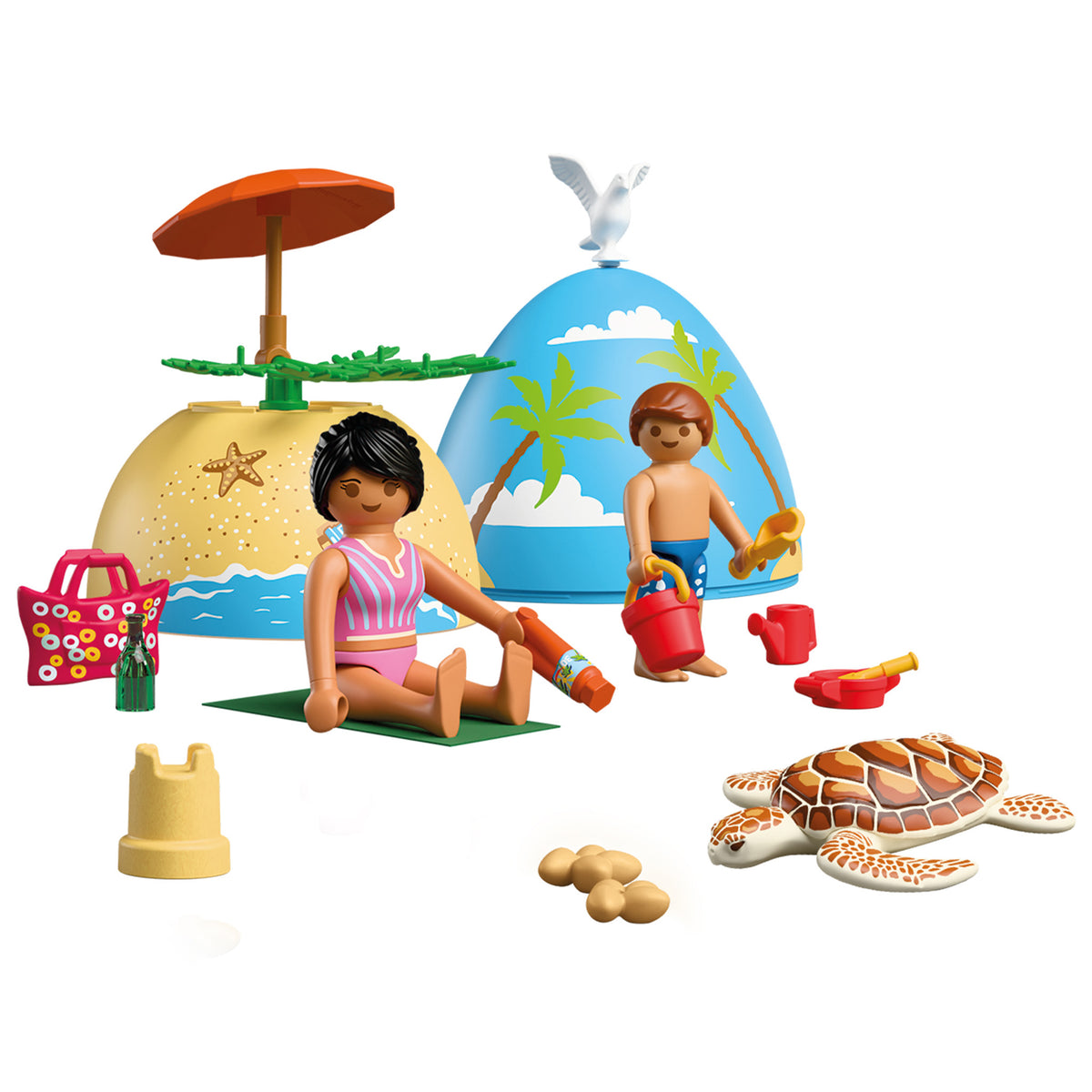 Playmobil Play Egg Beach Vacation