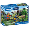 Playmobil Troll with Lion Knight Treasure