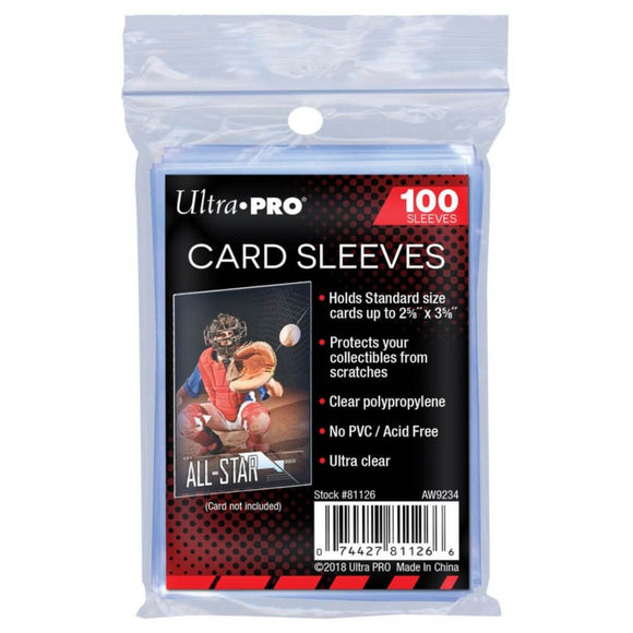 Ultra Pro Soft Card Sleeves - 100 pack