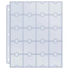 Ultra Pro 20 Coin Pocket Page - 3-hole punched (10 pages)