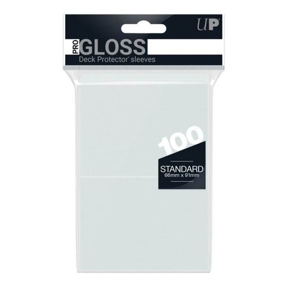 Ultra Pro Deck Sleeves - Pro Gloss - Clear - 100 pack
