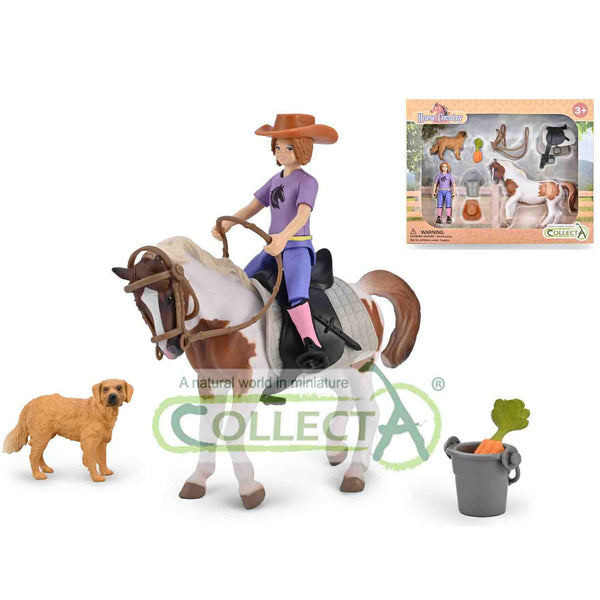 CollectA Girl Hobby Rider with Accessories