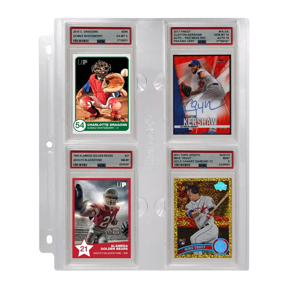 Ultra Pro PSA Slab Display pages (1ct)