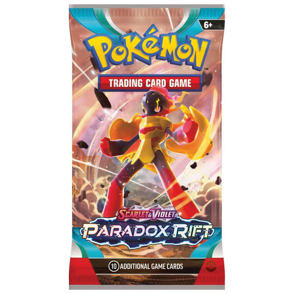 Pokemon TCG Paradox Rift Booster Pack - Armarouge ex Pack Art
