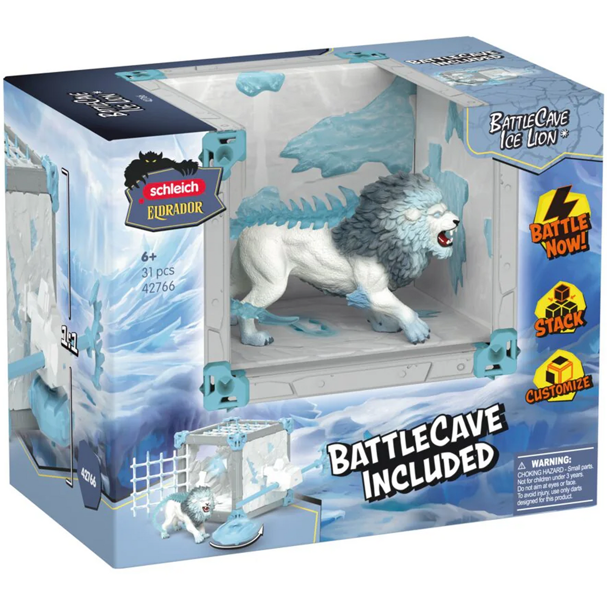 Schleich BattleCave Ice Lion