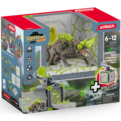Schleich Cave of the Stone Chameleon