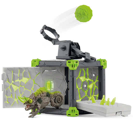 Schleich Cave of the Stone Chameleon - Damaged Box