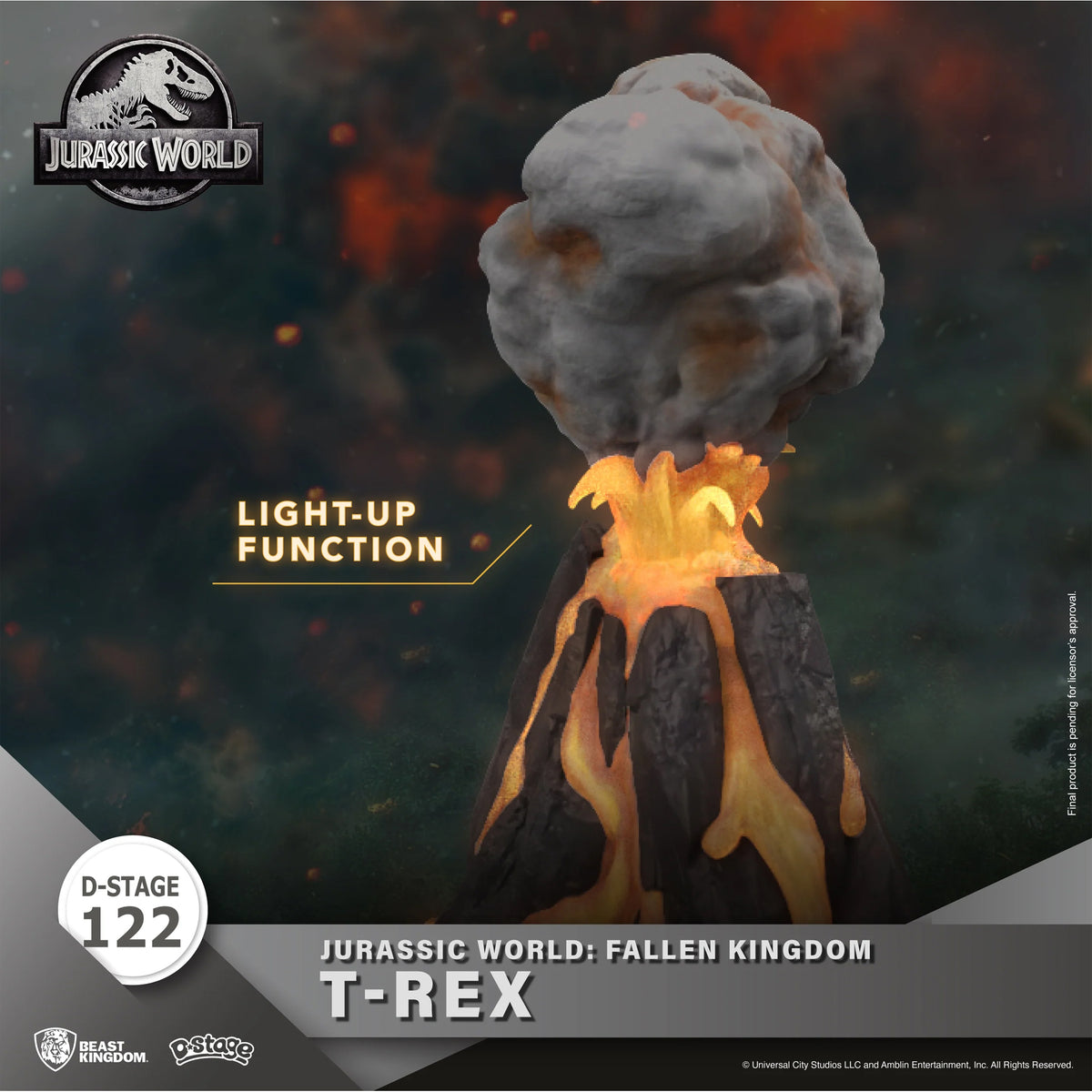 Beast Kingdom D Stage Jurassic World Fallen Kingdom - T Rex