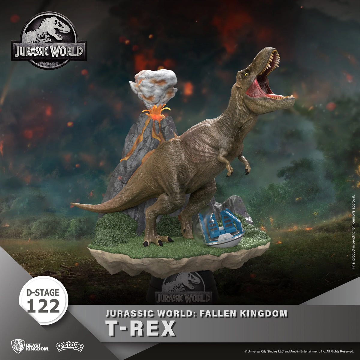 Beast Kingdom D Stage Jurassic World Fallen Kingdom - T Rex