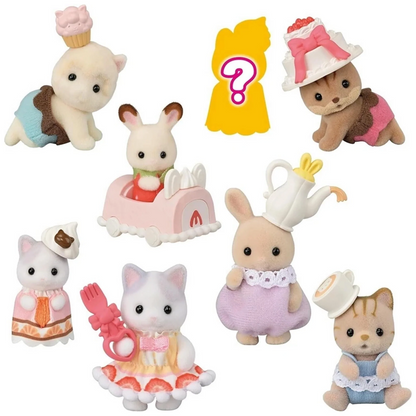 Sylvanian Families Baking Baby Party Series - Complete set of 8