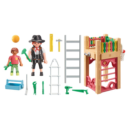 Playmobil Starter Pack Carpenter on Tour