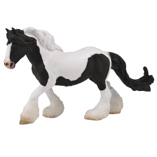 CollectA Black and White Piebald Gypsy Mare