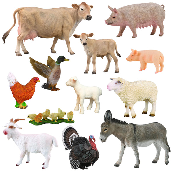 CollectA Farm Animals - 12 piece set