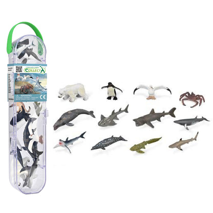 CollectA Mini Sea Life Tube 12 Piece (C)